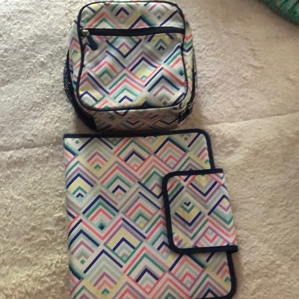Pottery Barn Teen lunchbox and binder set